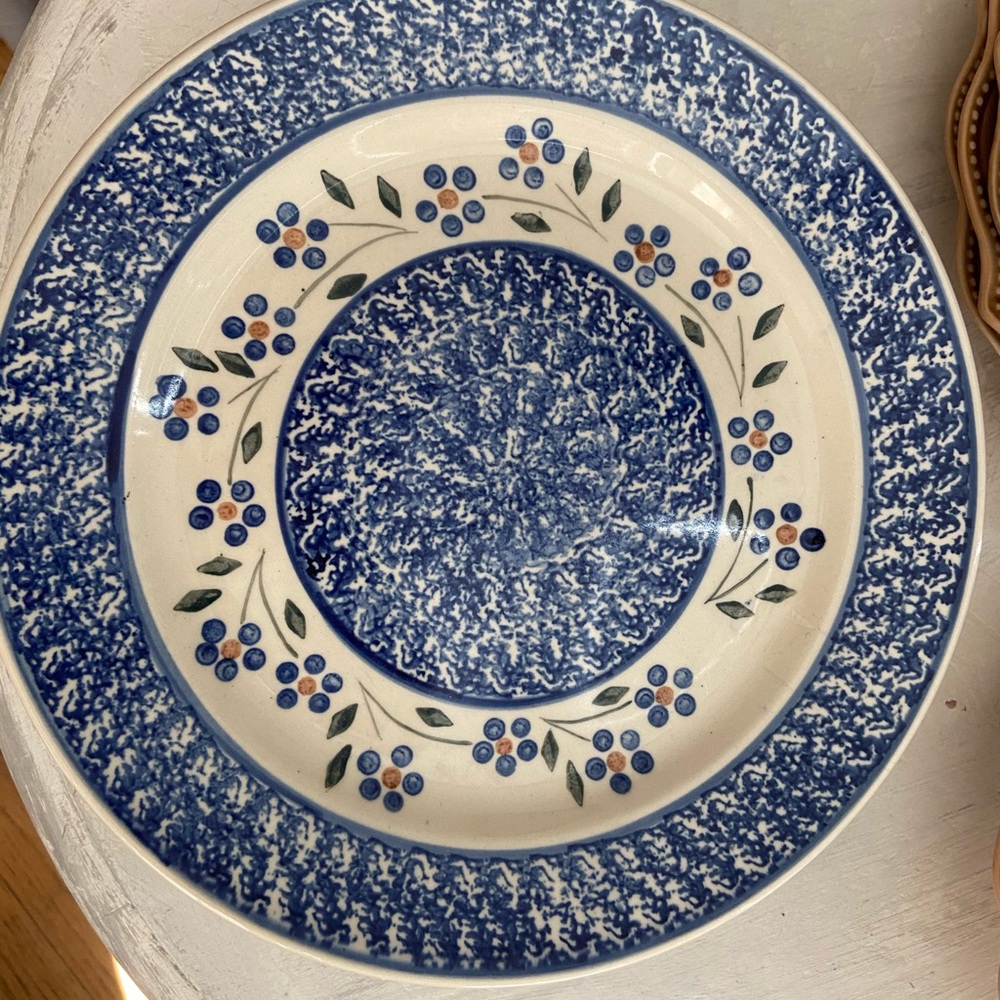 8 Polish Pottery Plates